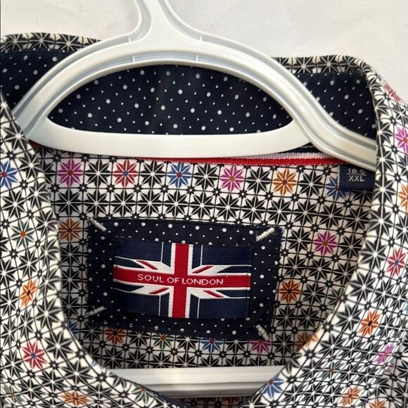 Men's Multicolor Patterned Shirt - Picture 2 of 3